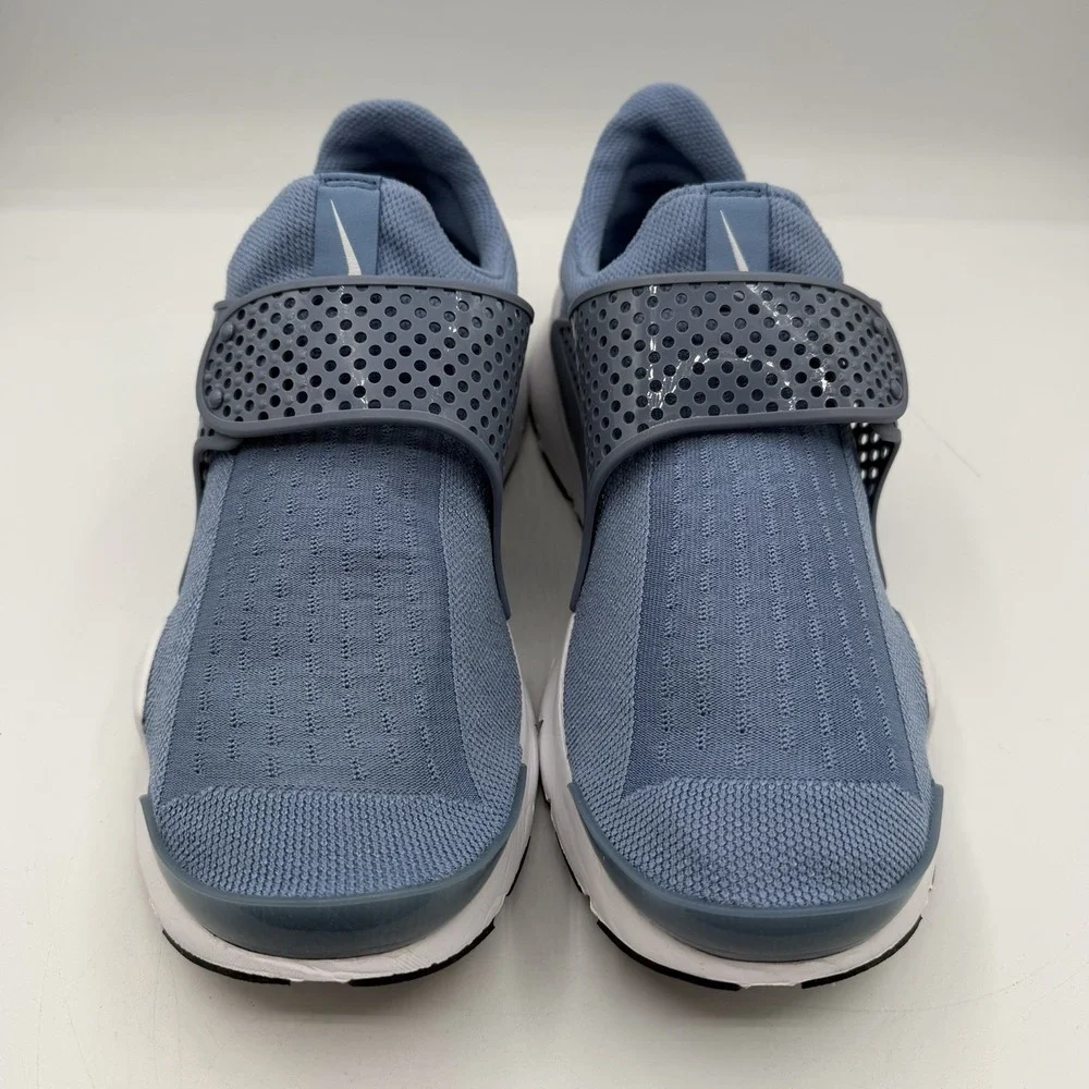 Nike Sock Dart KJCRD Running Shoes Mens Sz 8 Work Blue/White Sneakers 819686-403
